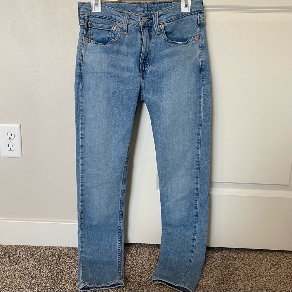 Levis Jeans Womens Size 31 Super Skinny Blue Denim (29"x29" actual) High Rise